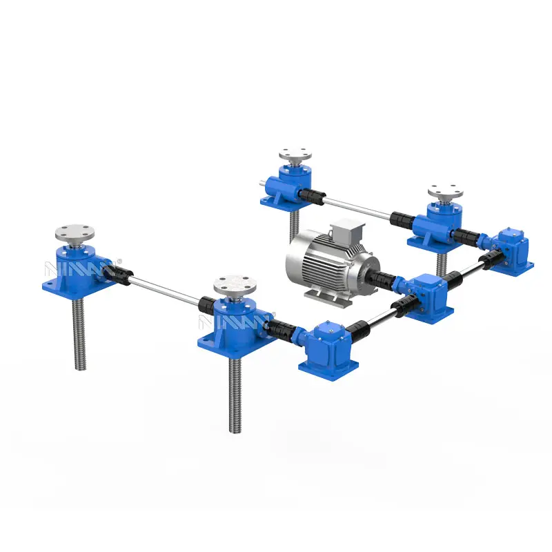 Swl Serie Wormwiel Reducer Versnellingsbak Schroef Jack Tafel Handleiding En Elektrische Schroef Jack Voor Tillen