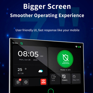 KERUI G74 Tuya 4G sistema di allarme intelligente per la sicurezza domestica sistema di allarme WIFI 7 pollici IPS Touch Screen antifurto Wireless sistema di allarme FSK - Product Image 2