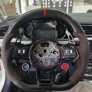 <span class=keywords><strong>Volante</strong></span> de Fibra de Carbono para Automóvil Volkswagen Golf 4 5 6 7 8 <span class=keywords><strong>GTI</strong></span> R MK5 MK6 <span class=keywords><strong>MK7</strong></span> MK8 - Product Image 1