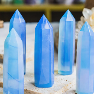 Cristaux <span class=keywords><strong>de</strong></span> quartz opalite polis en gros, pierres <span class=keywords><strong>de</strong></span> guérison, <span class=keywords><strong>tour</strong></span> <span class=keywords><strong>de</strong></span> taille moyenne pour collection - Product Image 4