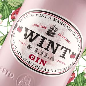 Made In Spain Made In Spain WINT&LILA Strawberry Gin Flavored Beverage Liquor <b>Spirit</b> 700ml - Product Image 4
