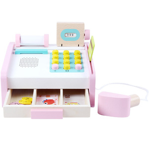 Generi Alimentari in legno Occupazione consapevolezza Supermercato <span class=keywords><strong>gioco</strong></span> Per Bambini <span class=keywords><strong>Gioco</strong></span> di Ruolo Cassiere Genitore-Bambino Giocattoli Educativi di Legno - Product Image 6