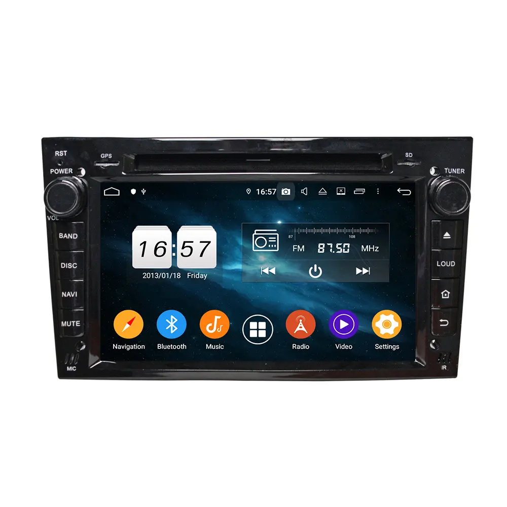 KD-7408 PX5 안드로이드 10 7 인치 자동차 라디오 스테레오 GPS VECTRA ANTARA ZAFIRA CORSA MERIVA ASTRA 2004-2009