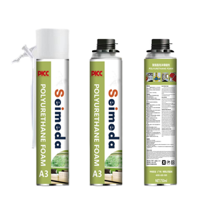 SEIMEDA Blanc 750ml Pistolet pulvérisateur de polyuréthane pour isolation de fenêtres et portes, mousse PU, travail du bois, construction, emballage - Product Image 4