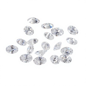 Diamants ovales HPHT CVD cultivés en laboratoire, de 0,10 à 5 carats, certifiés IGI, blancs DEF VS1 VVS2 VVS1, excellente taille pour la fabrication de bijoux - Product Image 4