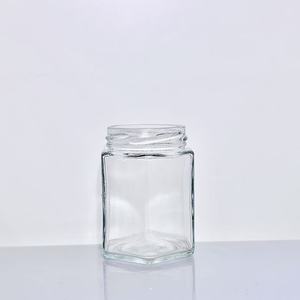 Bocaux en verre super flint rectangulaires de qualité alimentaire avec couvercles - Marque LGG Contenants scellés pour confiture, sauce chili, miel et pâte de citron - Product Image 3