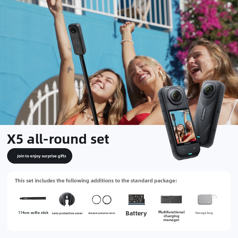 ชุดอุปกรณ์ครบวงจร (สีดำ)