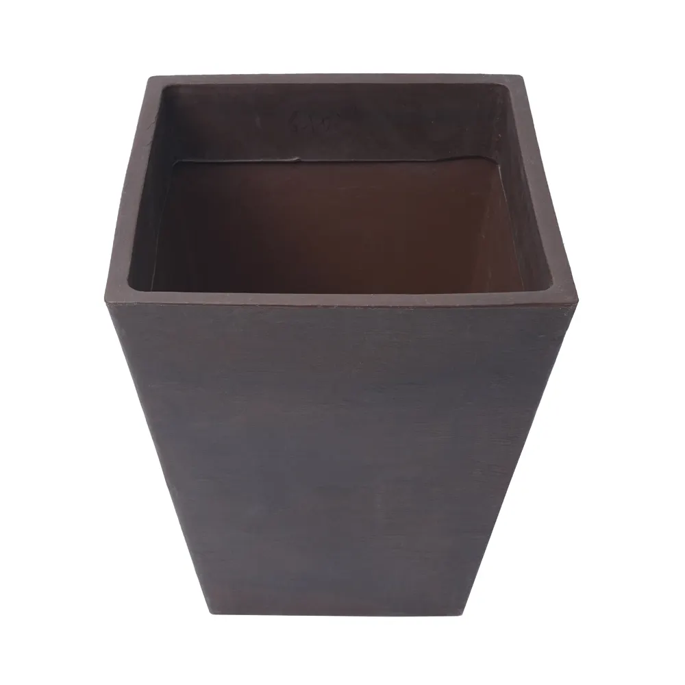 Custom drop resistant and degradable rotational molding plant pots large