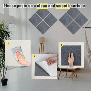 Nút chai Hội Đồng Quản trị gạch 12 gói tự dính thông báo <span class=keywords><strong>pin</strong></span> Hội Đồng Quản trị vuông cảm thấy nút chai bảng thông báo cho tường - Product Image 4