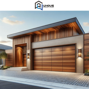 <span class=keywords><strong>Porte</strong></span> <span class=keywords><strong>de</strong></span> <span class=keywords><strong>garage</strong></span> moderne à double battant en aluminium transparent inclinable 16x10, ressorts à double battant, application extérieure, style <span class=keywords><strong>de</strong></span> conception industrielle, finition - Product Image 3