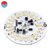 Meilleures ventes TOPWELL Top-E02 Carte de circuit imprimé LED RGB de haute qualité 3W 7W 50W 100W 31mm 40mm Aluminium Personnalisable 1-32 couches