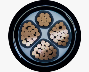 Cable de Potencia Blindado con Cinta de Acero Aislado con XLPE YJV32/VJLY32 0.6/1kV, Cu/Al FR NH LSZH, Resistente <span class=keywords><strong>a</strong></span> <span class=keywords><strong>la</strong></span> Corrosión/Agua/Abrasión/Aplastamiento - Product Image 1