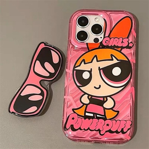 เคสโทรศัพท์ลายการ์ตูนสาวน่ารักสไตล์อนิเมะ วัสดุ TPU สำหรับ iPhone 16 Pro Max 15 14 Plus 13 12 Mini 11 Pro XS Max 7 8 Plus - Product Image 4