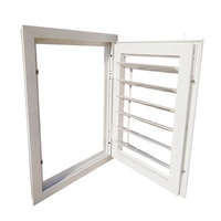 DIYOU Moustiquaire magnétique invisible en alliage d'aluminium pour fenêtre à persiennes horizontales, cadre PVC suspendu, certifiée CE & ISO9001, pour chambre à coucher
