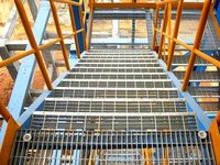 Rejilla de Acero Inoxidable con Recubrimiento de Zinc Pesado, Estándar ASTM A123, Resistente a la Corrosión y al Fuego, con Certificación CE, para Cubrir Drenajes