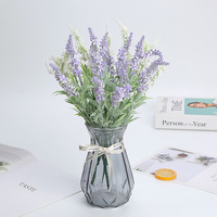 Bunga Lavender Buatan C-185 Romantic Provence untuk Dekorasi Pernikahan, Rumah, Natal, dan Hari Ibu