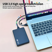 Disco Duro Externo Portátil USB 3.0 de Alta Velocidad de 1 TB con 16 MB de Caché para Computadoras Portátiles y de Escritorio, Logotipo Personalizado OEM, Venta al por Mayor
