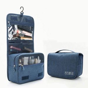 Bolsa de Almacenamiento de Cosméticos Multifuncional para Viaje, Bolsa de Maquillaje de Gran Capacidad, Impermeable, de Tela Oxford, Bolsa de Aseo Colgante - Product Image 2