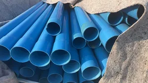 Màu xanh uPVC ren màn hình ống áp lực cao 4 inch 6 inch 8 inch 12 inch PVC khoan ống giếng khoan vỏ cũng Ống - Product Image 4