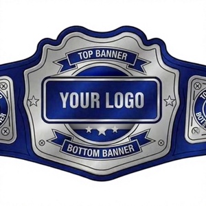 Cinturón de Campeonato Personalizado de Primera Calidad para Luchadores Amateurs que Ganan Campeonatos de MMA y Jiu-Jitsu - Product Image 1