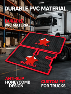 Tapetes Personalizados de Lujo para Camioneta - Juego de 2 Piezas para Suzuki <span class=keywords><strong>Grand</strong></span> <span class=keywords><strong>Vitara</strong></span>, para Todas las Estaciones Material de PVC Impermeable de 8 mm de Espesor. Duradero - Product Image 1