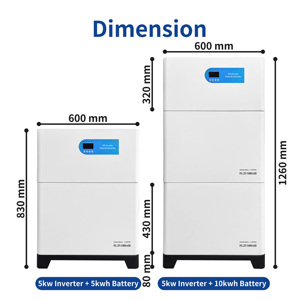 <b>Solar</b> <b>Generator</b> Home 51.2v 5kwh 10KWH Energy Storage All in One Home Energy Storage System - Product Image 4
