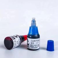 Encre à séchage rapide noire, bleue, rouge de bonne qualité pour tampon Flash pour métal, plastique, papier, 25 ml/flacon 1000ML