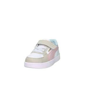 Zapatillas Puma para Niña, Blancas y Rosas, con Cierre de Velcro, Estilo Casual - Product Image 2