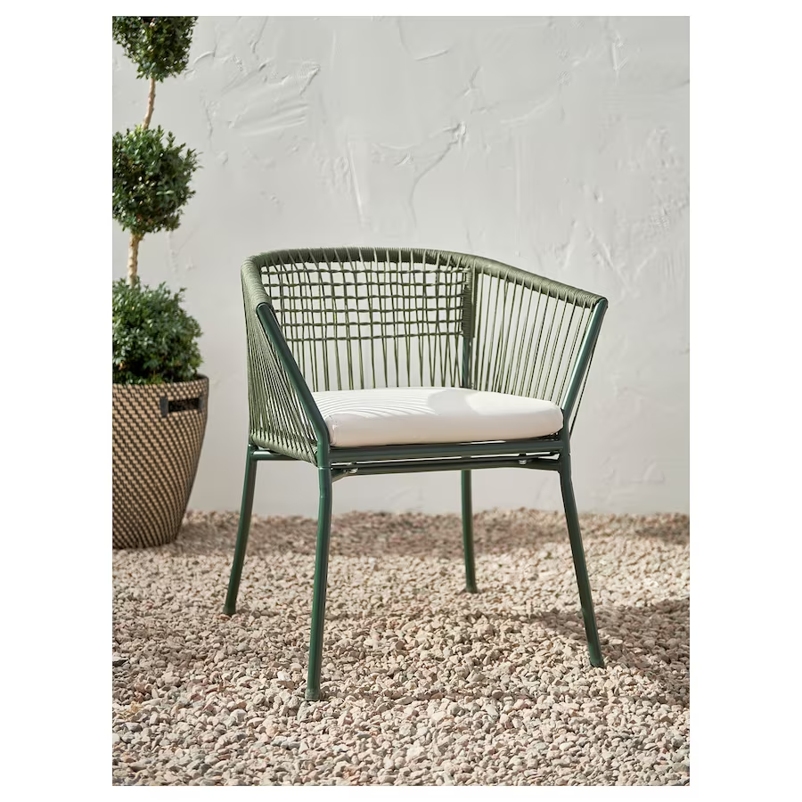 Nordic Hot Sale Modern Patio Leisure Hotel Dining Woven Waterproof Aluminum Outdoor Chair Wicker Rope Weaving Chairs