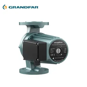 GRANDFR caldeira inteligente automático 220V 370W circulador quente casa bomba de água blindada circulando bomba para água quente central