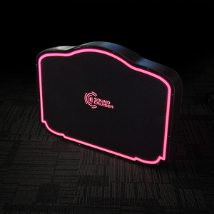 Venta al por mayor moderna Night Club Accesorios LED Neon Signled Scrolling Message Board Bottle Presenter Service Sign - Product Image 4