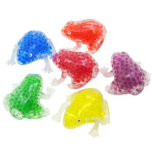 New TPR Squeeze Bead <b>Toy</b> Frog Mesh Squishy Grape Ball Splat Stress Relief Ball Squishy <b>Toy</b> for Kids - Product Image 3
