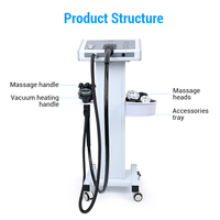 Machine de massage amincissante 4-en-1 par aspiration et chaleur, masseur vibrant G8, machine de massage amincissante G5 pour éliminer la cellulite