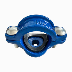 <span class=keywords><strong>Selle</strong></span> en fonte ductile à haute pression avec raccord femelle, pulvérisée <span class=keywords><strong>de</strong></span> résine époxy pour tuyaux en PE et <span class=keywords><strong>PVC</strong></span> - Product Image 1