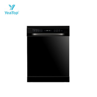 Lave-vaisselle encastrable domestique 12 couverts en acier inoxydable haute efficacité Fournisseur d'usine OEM