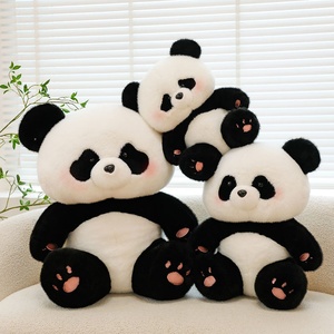Black and White Cat-shaped Plush <b>Toy</b>, Cute Black and White cat Pillow Ornament, Suitable for Home Decoration, Festival Gift - Product Image 6