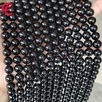Perles rondes en pierre naturelle de 4 à 10 mm, obsidienne argentée, obsidienne dorée, obsidienne noire, pour la création de bijoux DIY, bracelets