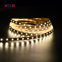 Tira de Luces LED de Alta Luminosidad, de Una Sola Línea, con Certificación UL CE 72, 8 mm de Ancho, 24 V CC, 20 W, SMD 2835, para Interiores y Exteriores, Impermeable, Flexible