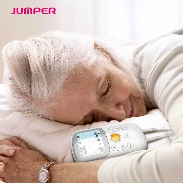JUMPER JPD-ES200 Transcutaneous Electrical Nerve Stimulation Relief Pain Therapy Device TENS Machine with Electrode Pads
