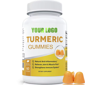 Caramelle Gommose alla Curcuma con Etichetta Privata, Integratore Naturale Anti-infiammatorio e per il Supporto Articolare, OEM/ODM - Product Image 1