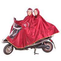 Imperméable de moto pour deux personnes fabriqué par Rainfreem à la mode Poncho de pluie pour vélo électrique à vendre