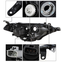Nouveau semi-ensemble de phare LED 81150-02E60 81110-02E60 pour Corolla 2014 2015 2016 type US, phare avant 12V 55W