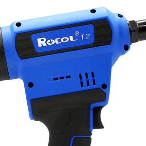 Pistola de tuerca de remache de batería de litio, potente remachadora de fuerza de tracción inalámbrica, pantalla LCD de carga rápida con función de conteo de remache - Product Image 4