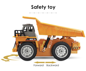 <span class=keywords><strong>HUINA</strong></span> <span class=keywords><strong>1540</strong></span> RC Excavator 1/18 2.4G 6CH Alliage Version 360 Degrés Rotation RC Camion à benne basculante Construction Ingénierie Véhicule Jouets - Product Image 5