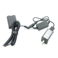 Cable adaptador de corriente de 5V, acoplador de CC, reemplazo de batería de EN-EL15 para Nikon D850 D810 D810A D800E D750 D610 D600 D7200 D7100 Z5 Z6