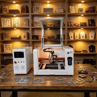 Máquina de Corte Láser de Fibra Mini de 800W, Refrigerada por Aire, Sin Enfriador, 4040, Bajo Costo Operativo, para Proyectos de Bricolaje y Procesamiento de Metal a Pequeña Escala