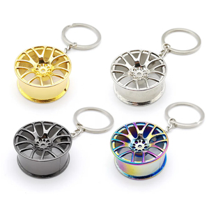 Llavero Creativo con Forma de Cabeza de Engranaje, Colgante de Metal para Llaves de Auto, Turbo, para Regalo o Recuerdo - Product Image 1