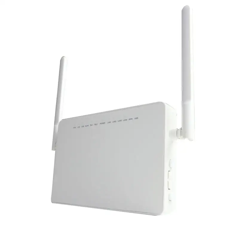 Ruta de fibra óptica GPON HG8145C HG8245C 4FE TEL USB Versión en inglés R 5DBI Modem WiFi Router