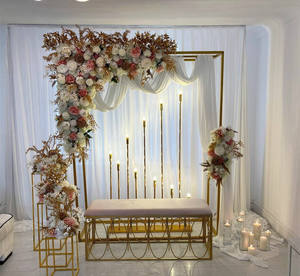 Artículos para Bodas, Lámpara de Pie de 10 Cabezas, Columna para Pasillo de Boda, Decoración con Luces LED para Escenario de Boda - Product Image 6