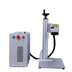 Máquina de grabado láser de fibra de acero inoxidable, brazalete de silicona, botella de plástico y Metal, impresora láser de código <span class=keywords><strong>Qr</strong></span> - Product Image 4